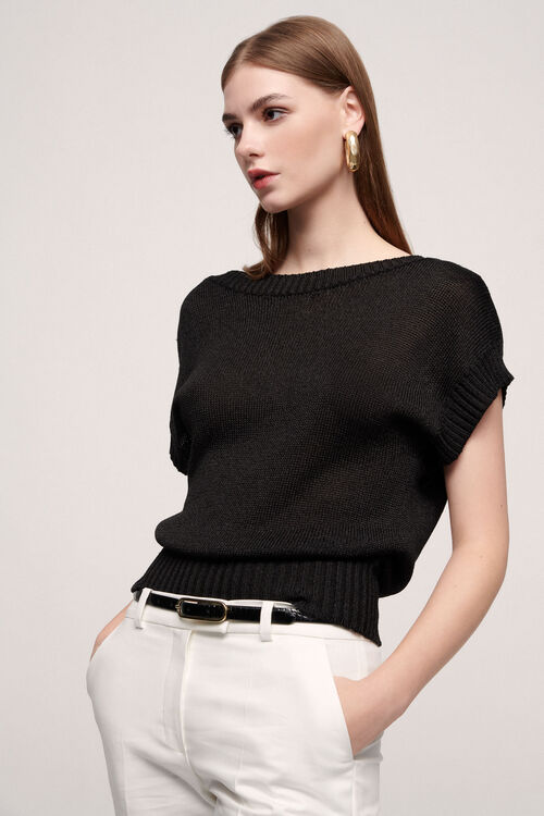 Luisa Spagnoli Collegiale - Top in maglia