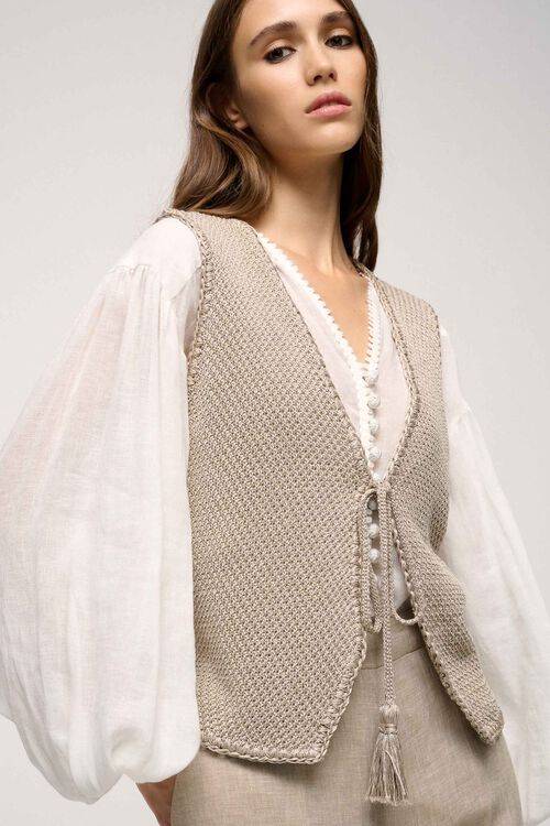 Luisa Spagnoli Colline - Gilet In Maglia