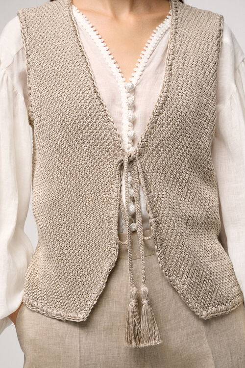 Luisa Spagnoli Colline - Gilet In Maglia