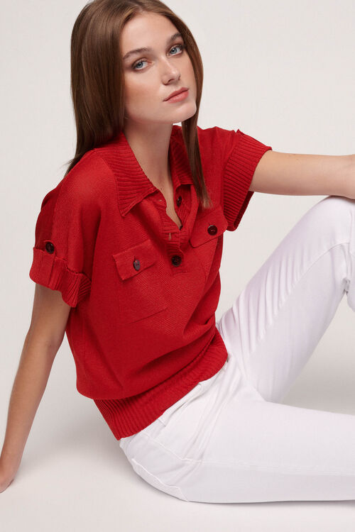 Luisa Spagnoli Concetta - Polo In Maglia