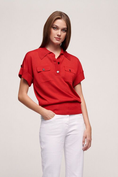 Luisa Spagnoli Concetta - Polo in maglia