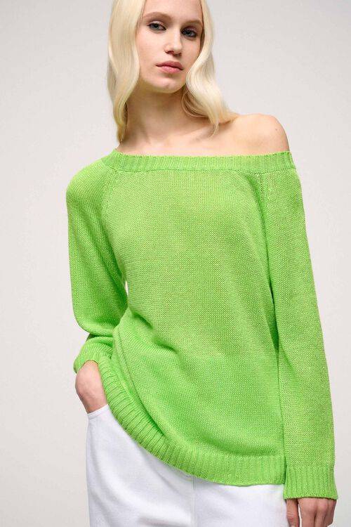 Luisa Spagnoli Confettura - Pullover collo a barca