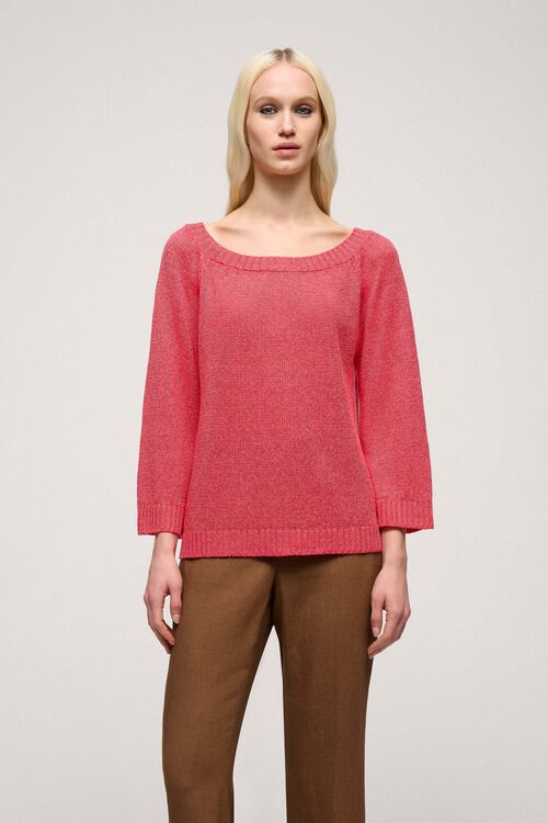 Luisa Spagnoli Confettura - Pullover collo a barca