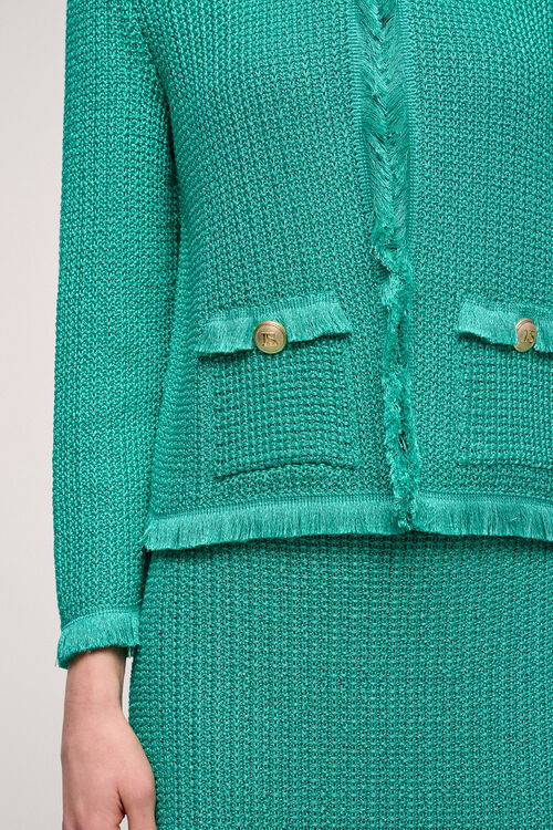 Luisa Spagnoli Conforto - Cardigan Con Frange