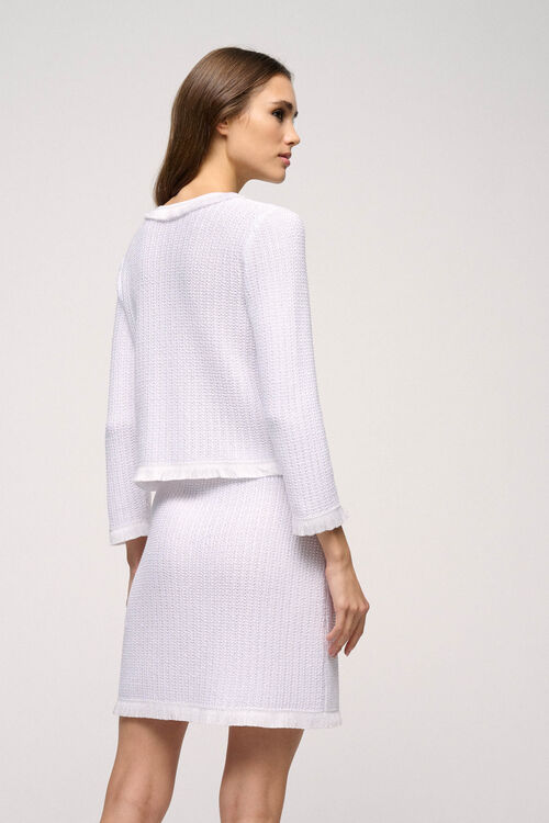 Luisa Spagnoli Conforto - Cardigan Con Frange