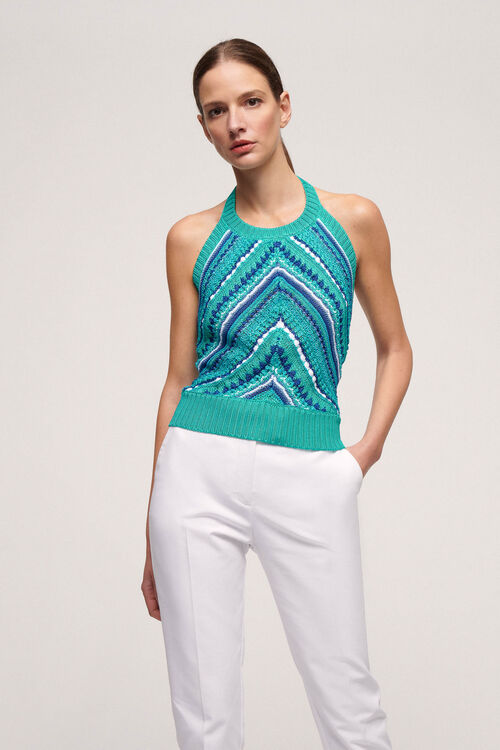 Luisa Spagnoli Connessione - Top in maglia