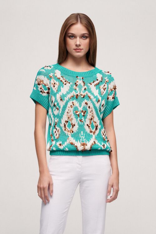 Luisa Spagnoli Contatore - Top in maglia