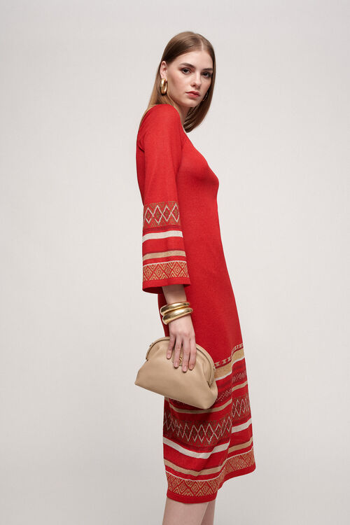 Luisa Spagnoli Conteggio - Abito In Maglia