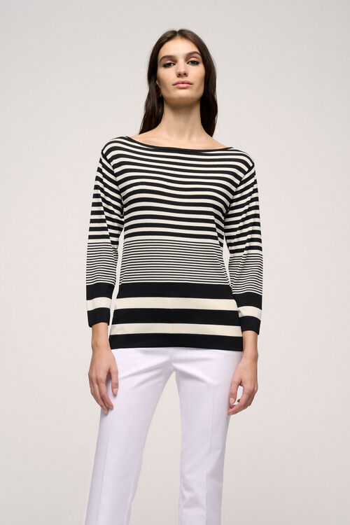 Luisa Spagnoli Corazza - Pullover a righe