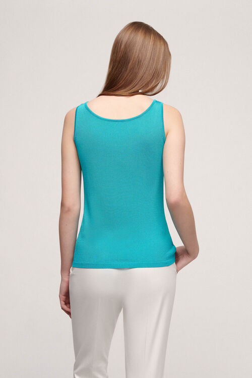 Luisa Spagnoli Corde - Top Tinta Unita