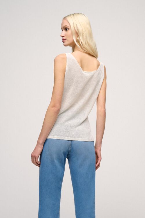 Luisa Spagnoli Cordolo - Top In Lino