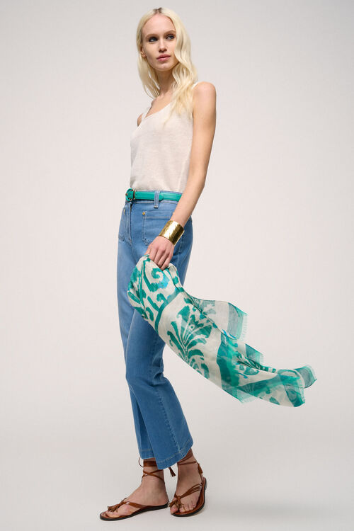 Luisa Spagnoli Cordolo - Top In Lino