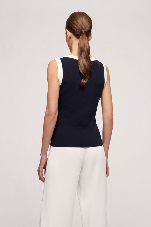 Luisa Spagnoli Cortile - Top In Maglia Stretch