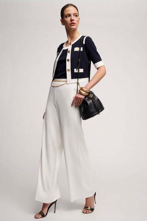 Luisa Spagnoli Cortile - Top In Maglia Stretch