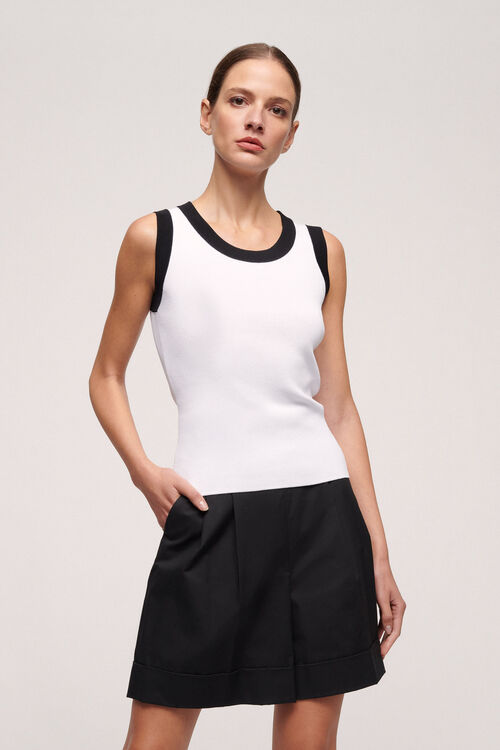 Luisa Spagnoli Cortile - Top in maglia stretch