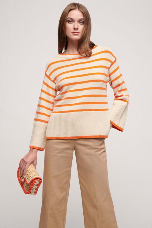 Luisa Spagnoli Cortina - Pullover Righe