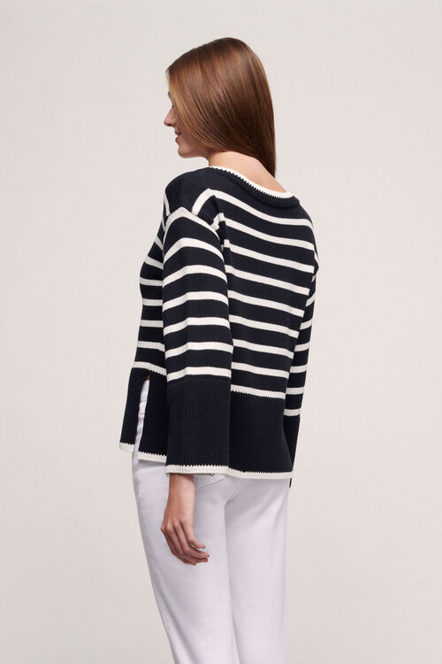 Luisa Spagnoli Cortina - Pullover Righe