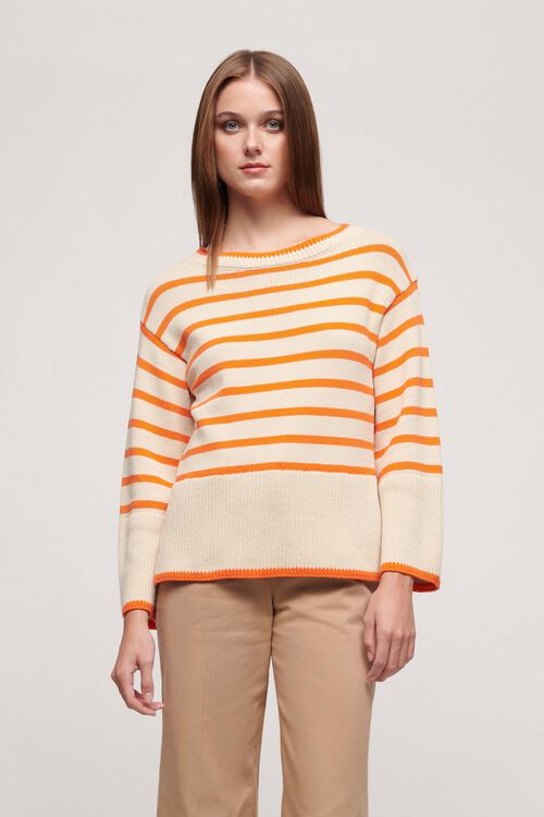 Luisa Spagnoli Cortina - Pullover righe