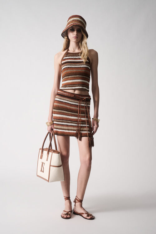 Luisa Spagnoli Costanza - Minigonna In Maglia