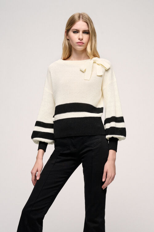 Luisa Spagnoli Crispina - Pullover con fiocco