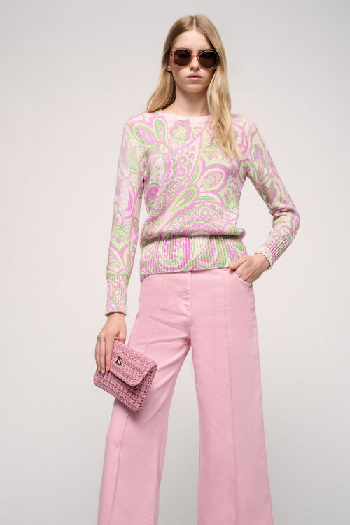 Luisa Spagnoli Crociata - Pullover paisley