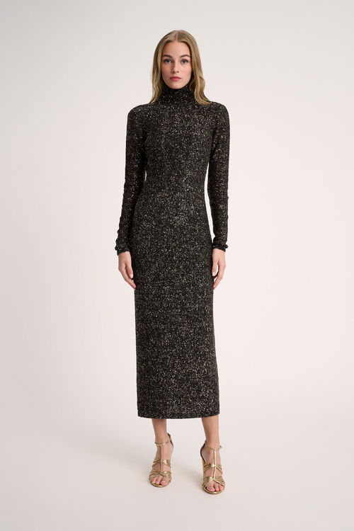 Luisa Spagnoli Cromata - Abito lurex