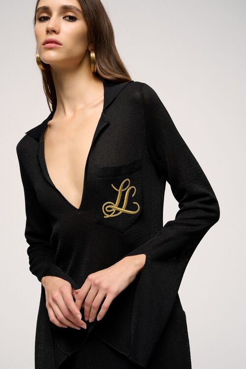 Luisa Spagnoli Crop - Tunica Ricamata - Fashion Show