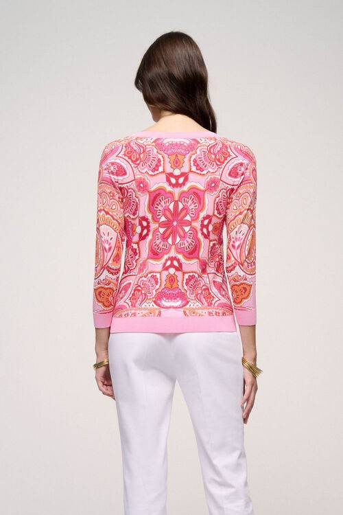Luisa Spagnoli Crostone - Cardigan Paisley