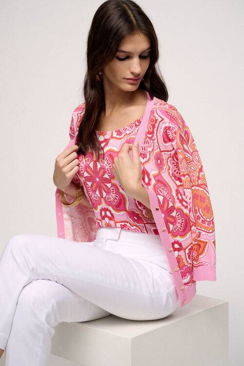Luisa Spagnoli Crostone - Cardigan paisley