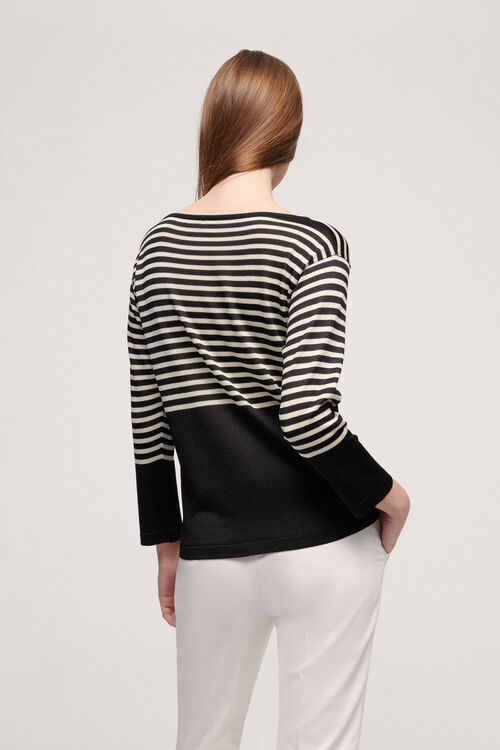 Luisa Spagnoli Cruciale - Pullover A Righe