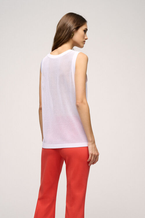 Luisa Spagnoli Cubi - Top Maglia Rasata