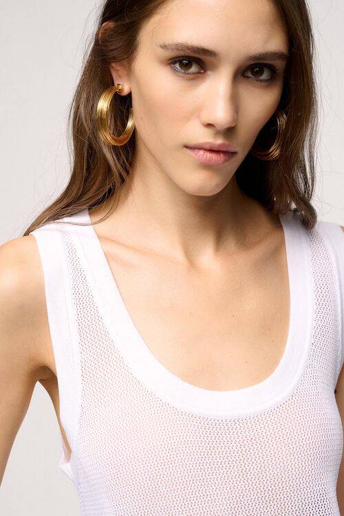 Luisa Spagnoli Cubi - Top Maglia Rasata