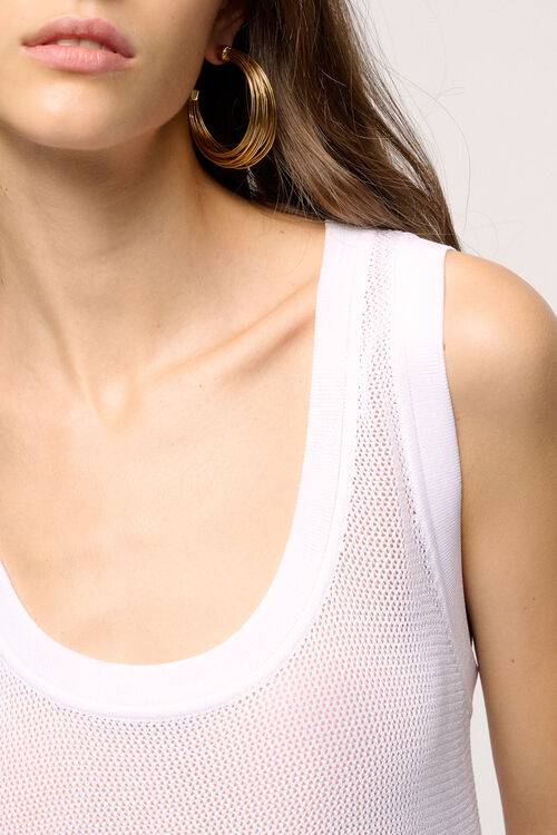 Luisa Spagnoli Cubi - Top Maglia Rasata