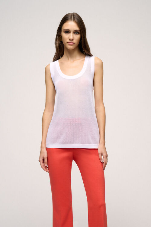 Luisa Spagnoli Cubi - Top maglia rasata