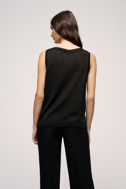 Luisa Spagnoli Cubico - Top Con Panneggio