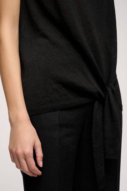 Luisa Spagnoli Cubico - Top Con Panneggio