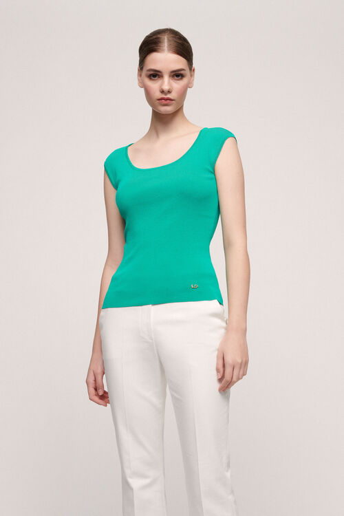 Luisa Spagnoli Culla - Top in maglia
