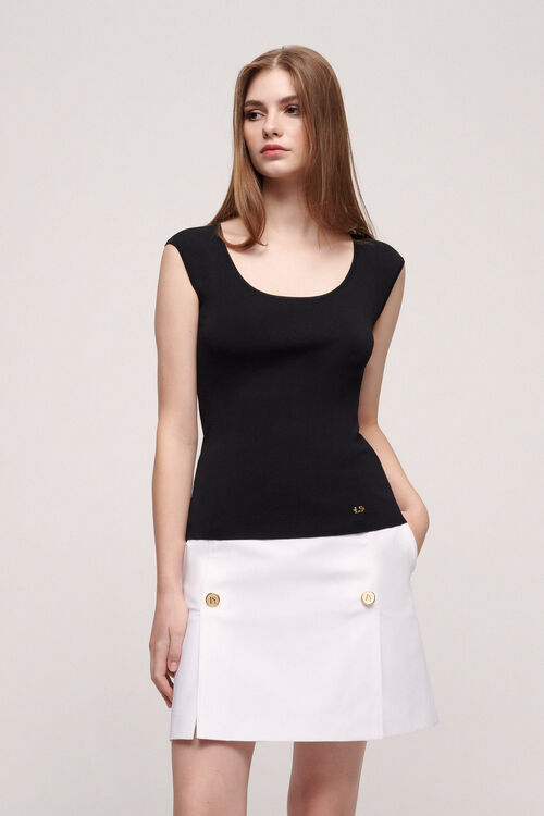 Luisa Spagnoli Culla - Top In Maglia