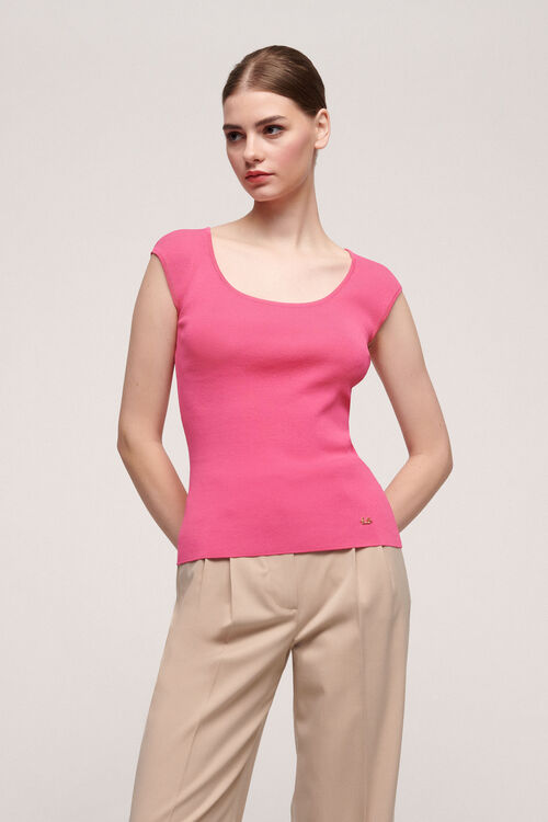 Luisa Spagnoli Culla - Top in maglia