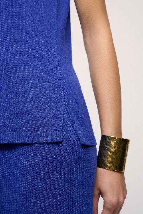 Luisa Spagnoli Cunicolo - Top In Misto Lino