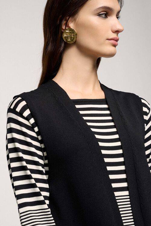 Luisa Spagnoli Curvatura - Gilet Lungo