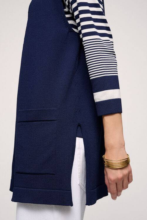 Luisa Spagnoli Curvatura - Gilet Lungo