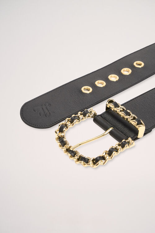 Luisa Spagnoli Dimando - Cintura Con Dettagli Dorati