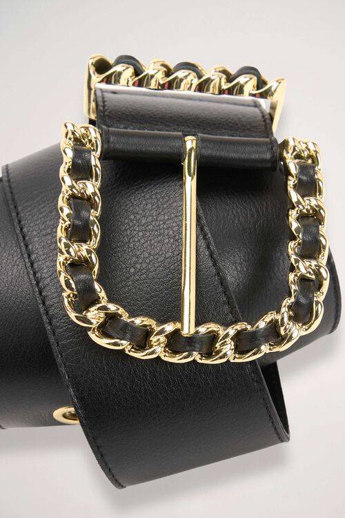 Luisa Spagnoli Dimando - Cintura Con Dettagli Dorati