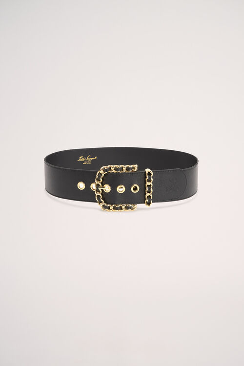 Luisa Spagnoli Dimando - Cintura con dettagli dorati
