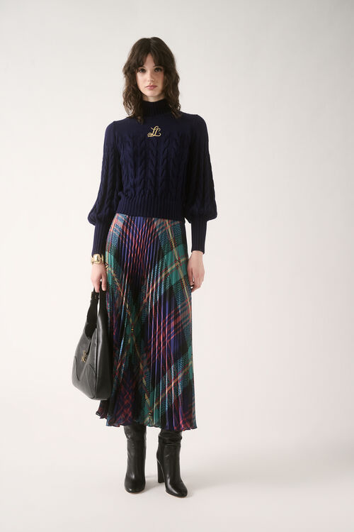 Luisa Spagnoli Faggio - Gonna Plissé