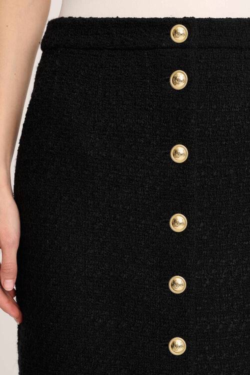 Luisa Spagnoli Fettuccia - Gonna Con Bottoni