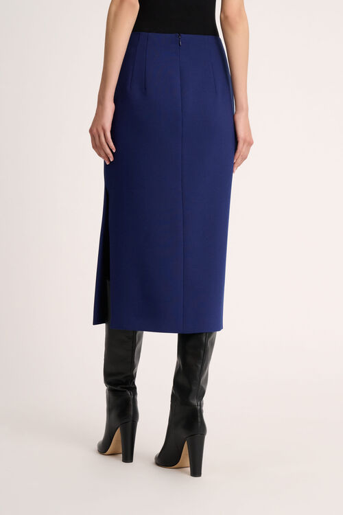 Luisa Spagnoli Filiera - Gonna Con Spacco Laterale