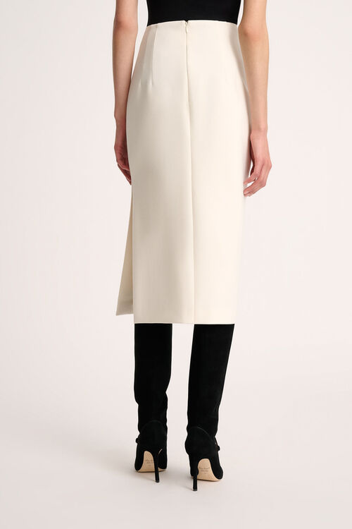 Luisa Spagnoli Filiera - Gonna Con Spacco Laterale