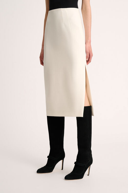 Luisa Spagnoli Filiera - Gonna con spacco laterale